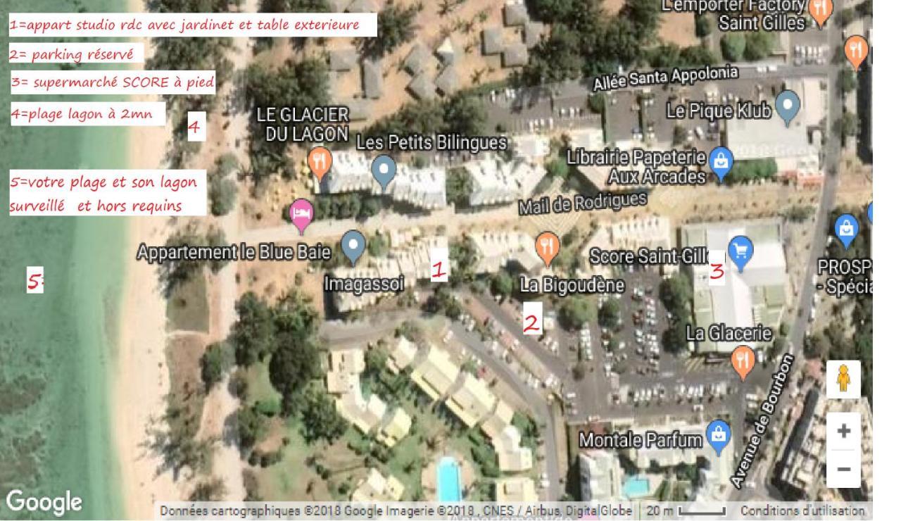 Apartmán A Pied Dans L Eau Ecolo 97434 L'Ermitage-Les-Bains Exteriér fotografie